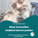 Guido Lazzaro Educatore cinofilo riconosciuto FISC, tecnico di classi di comunicazione e di attività olfattive.